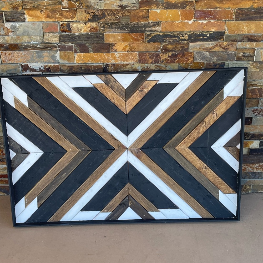 Geometric wall decor
